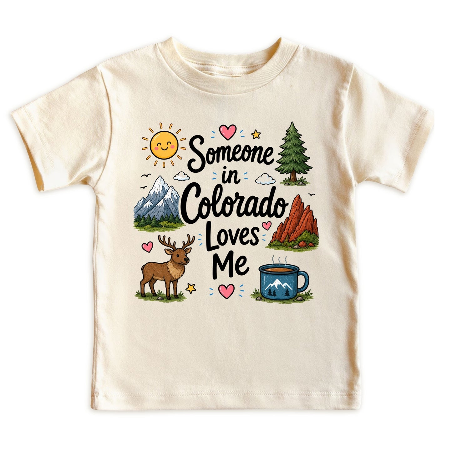 Someone in Colorado Loves Me Kids T-Shirt