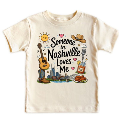 Someone in Nashville Loves Me Baby Bodysuit