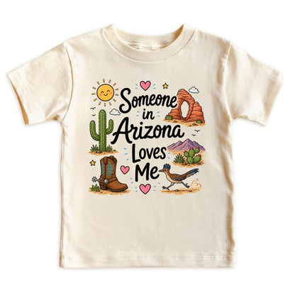 Someone in Arizona Loves Me Kids T-Shirt