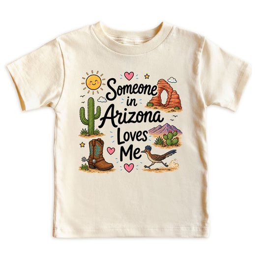 Someone in Arizona Loves Me Kids T-Shirt