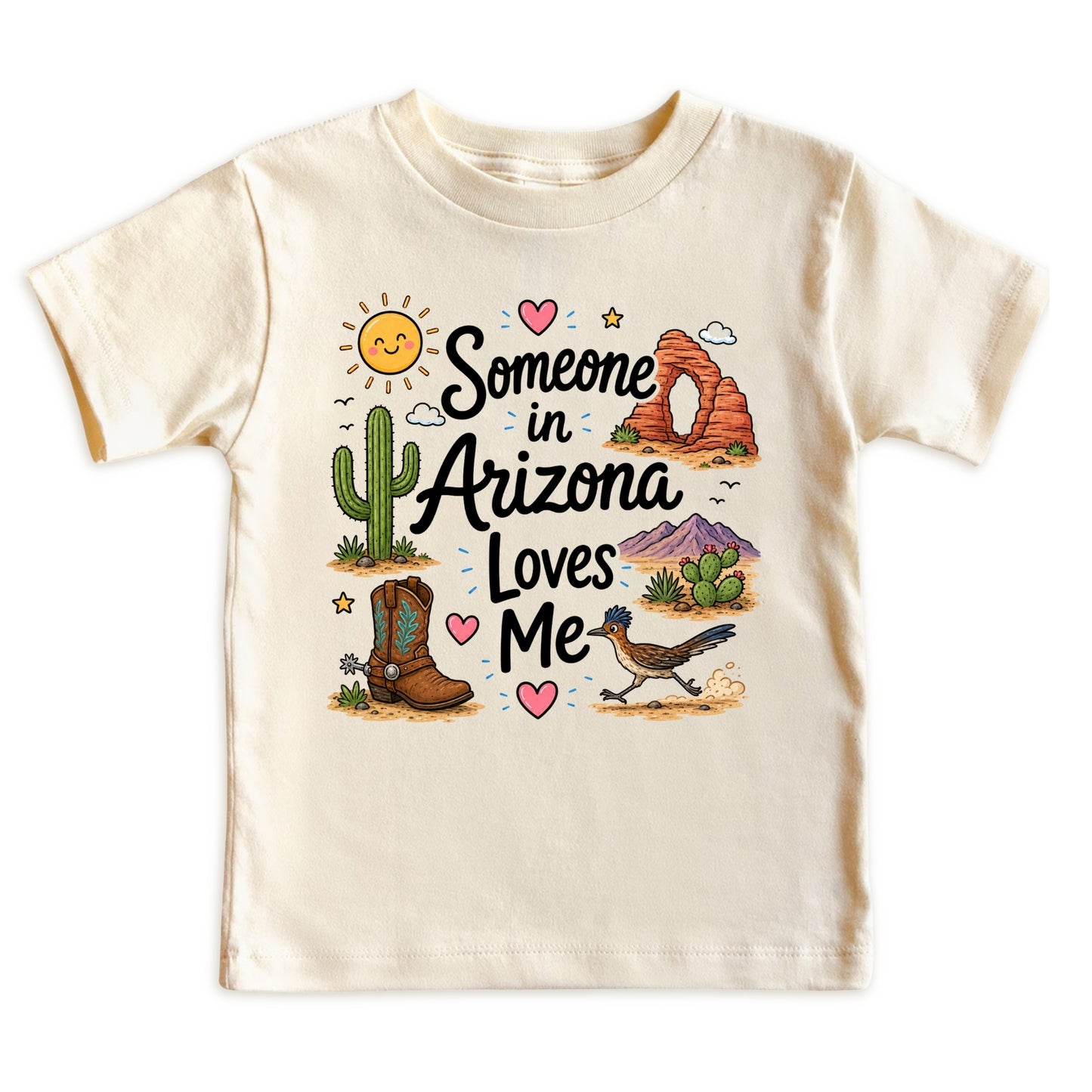 Someone in Arizona Loves Me Baby Bodysuit