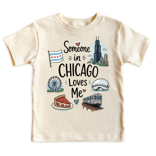 Someone in Chicago Loves Me Kids T-Shirt