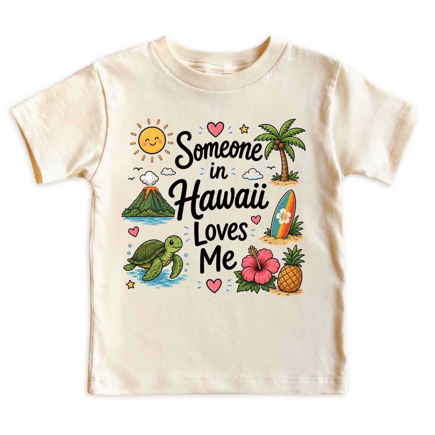 Someone in Hawaii Loves Me Baby Bodysuit
