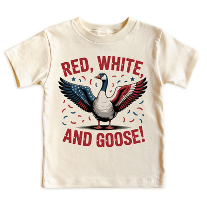 Red, White, and Goose Patriotic Baby ONESIE®