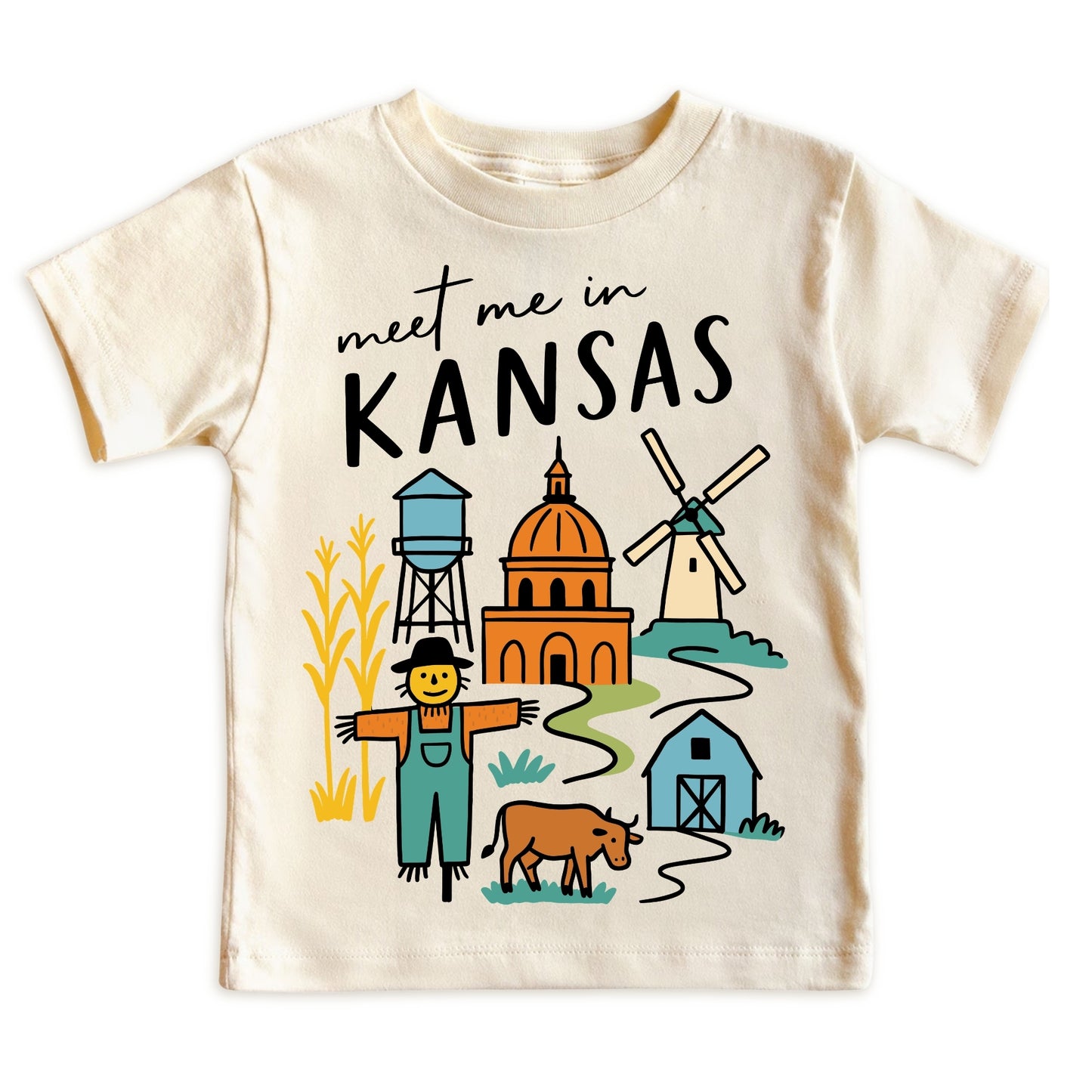 Kansas Baby Onesie® - Kids Vacation T-Shirt