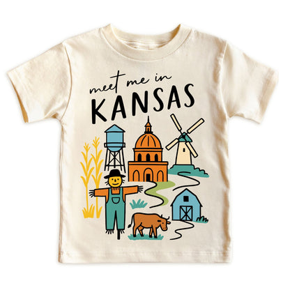 Kansas Baby Onesie® - Kids Vacation T-Shirt