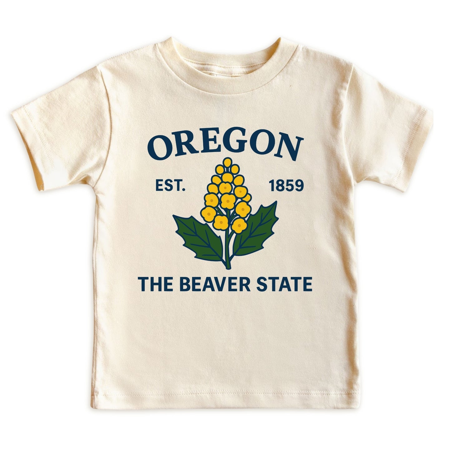 Oregon Grape Floral Kids T-Shirt