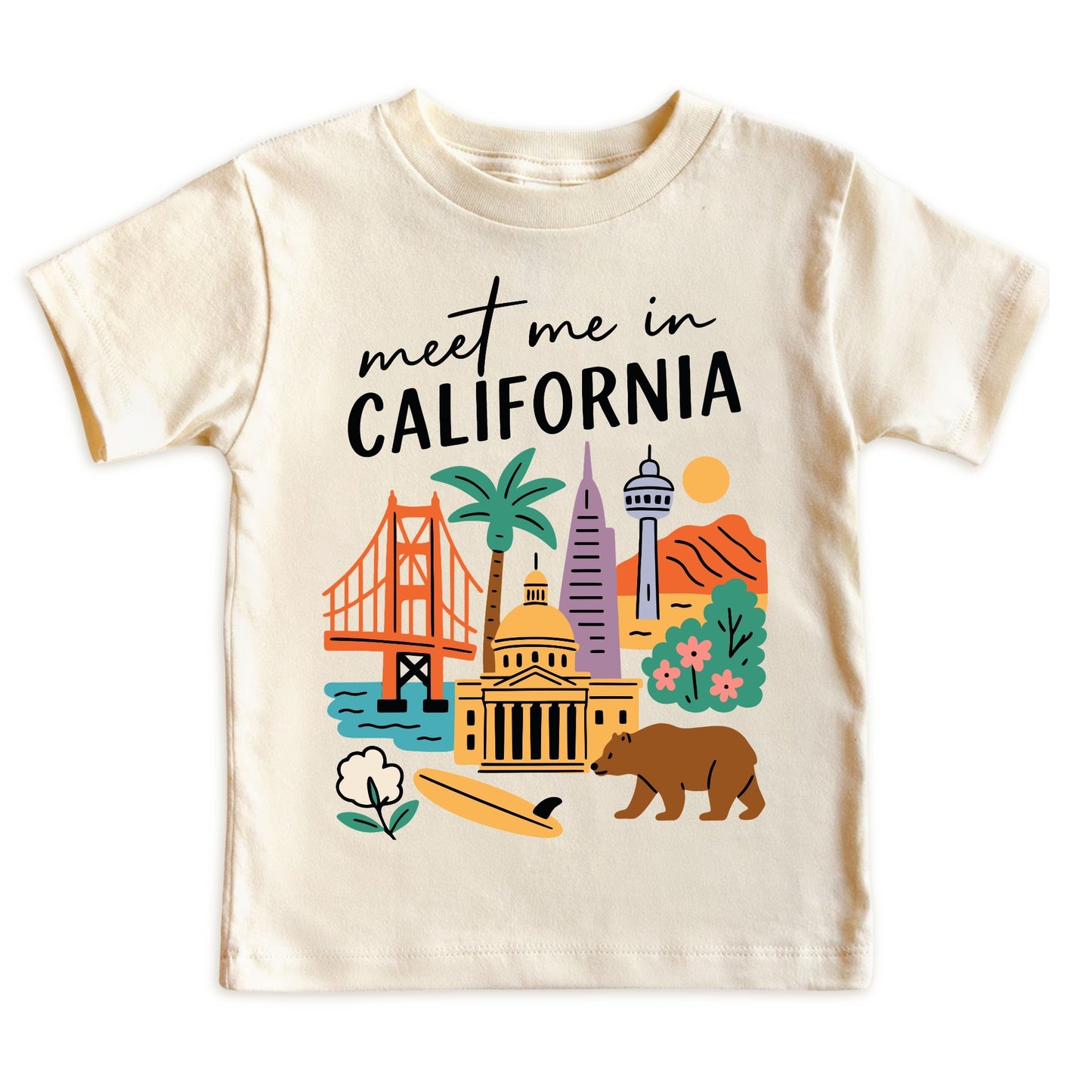 California Baby Onesie® - Kids Vacation T-Shirt