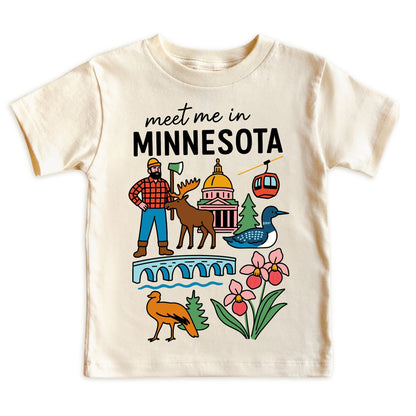 Minnesota Baby Onesie® - Kids Vacation T-Shirt