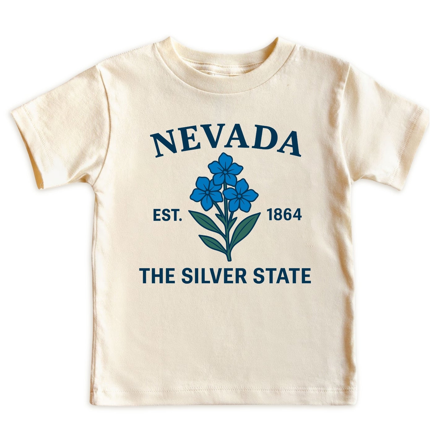 Nevada Sagebrush Floral Kids T-Shirt