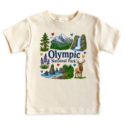 Olympic National Park Kids T-Shirt