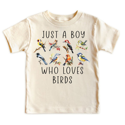 Just A Boy Who Loves Birds Shirt