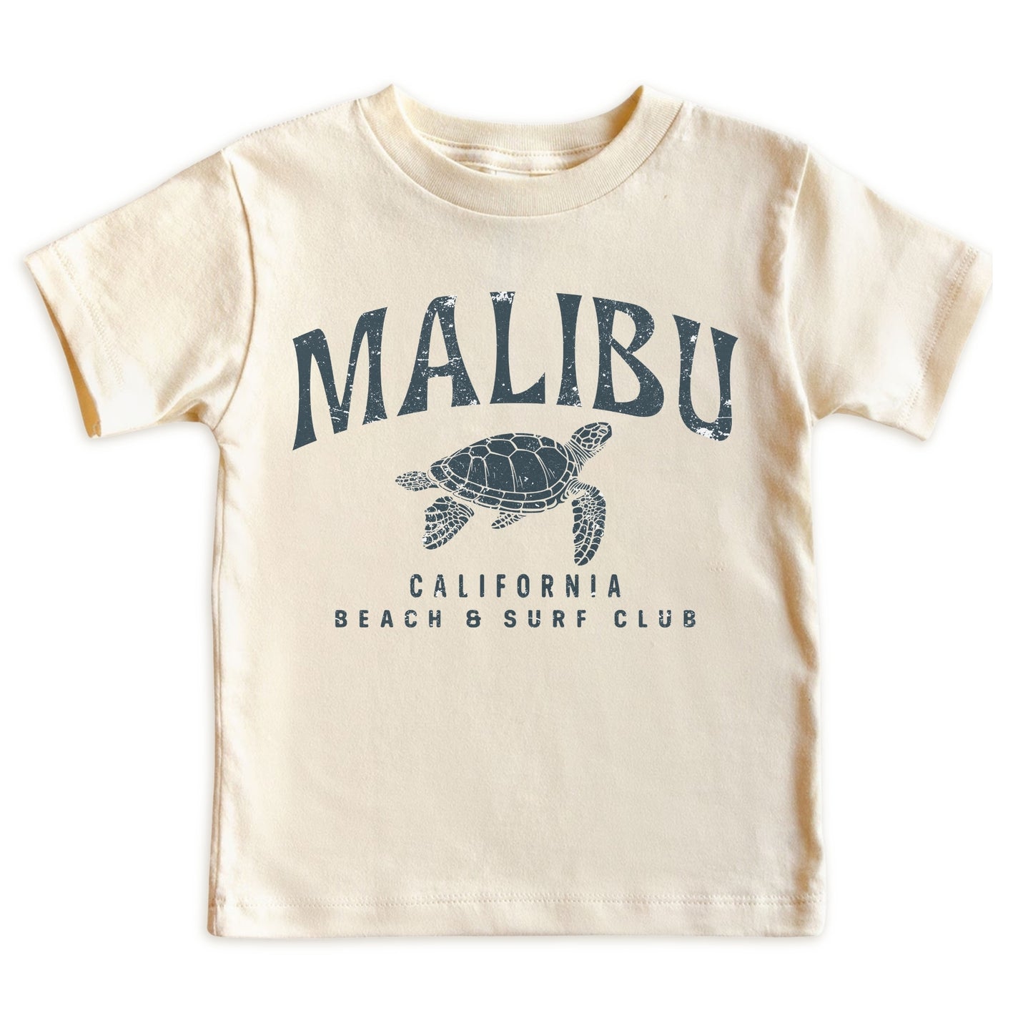 Malibu Beach & Surf Club Baby Onesie ® – California Sea Turtle Baby Tshirt for Boys and Girls