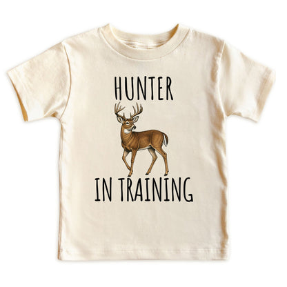 Hunter in Training Whitetail Deer Kids T-Shirt