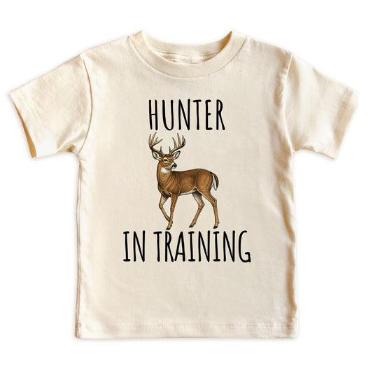 Hunter in Training Whitetail Deer Kids T-Shirt