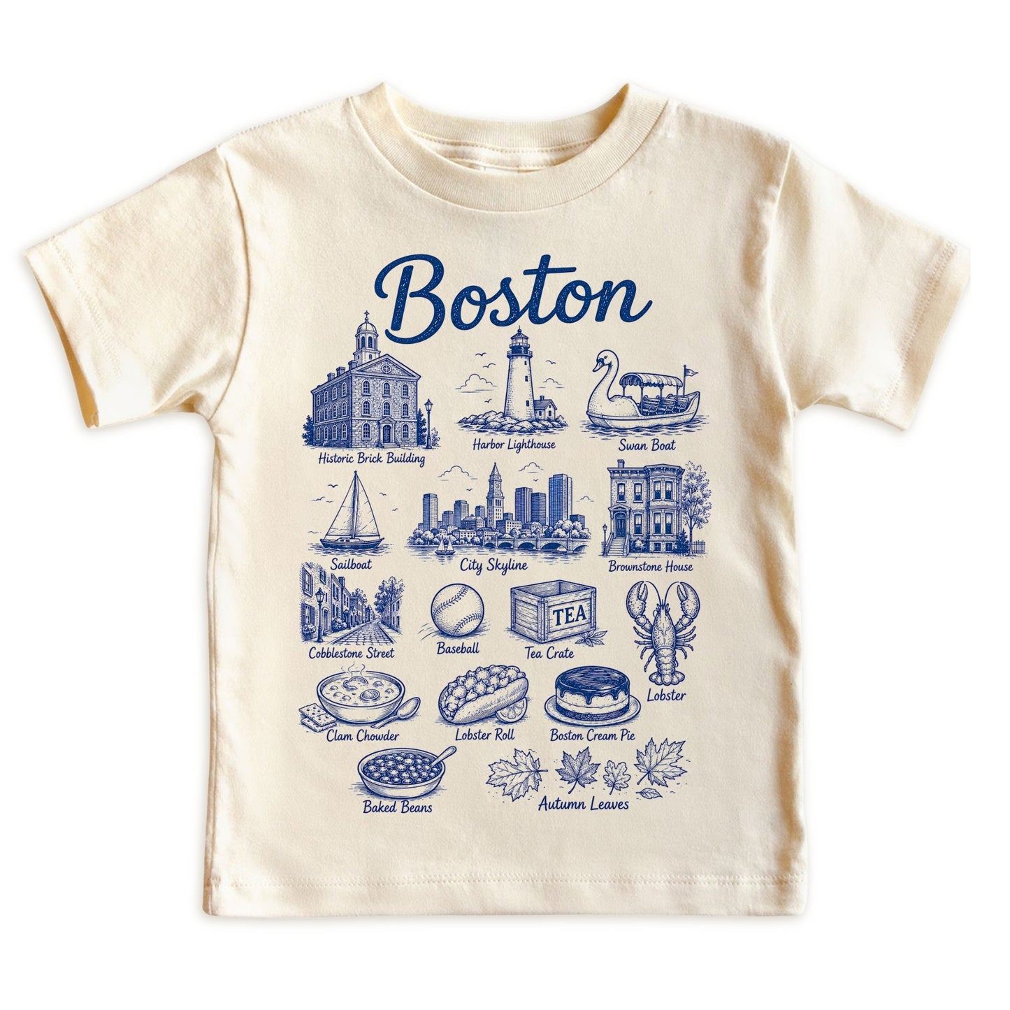 Boston Vacation Baby Bodysuit and T-Shirt