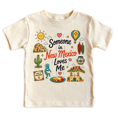 Someone in New Mexico Loves Me Kids T-Shirt