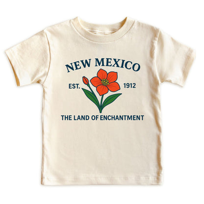 New Mexico Yucca Flower Kids T-Shirt