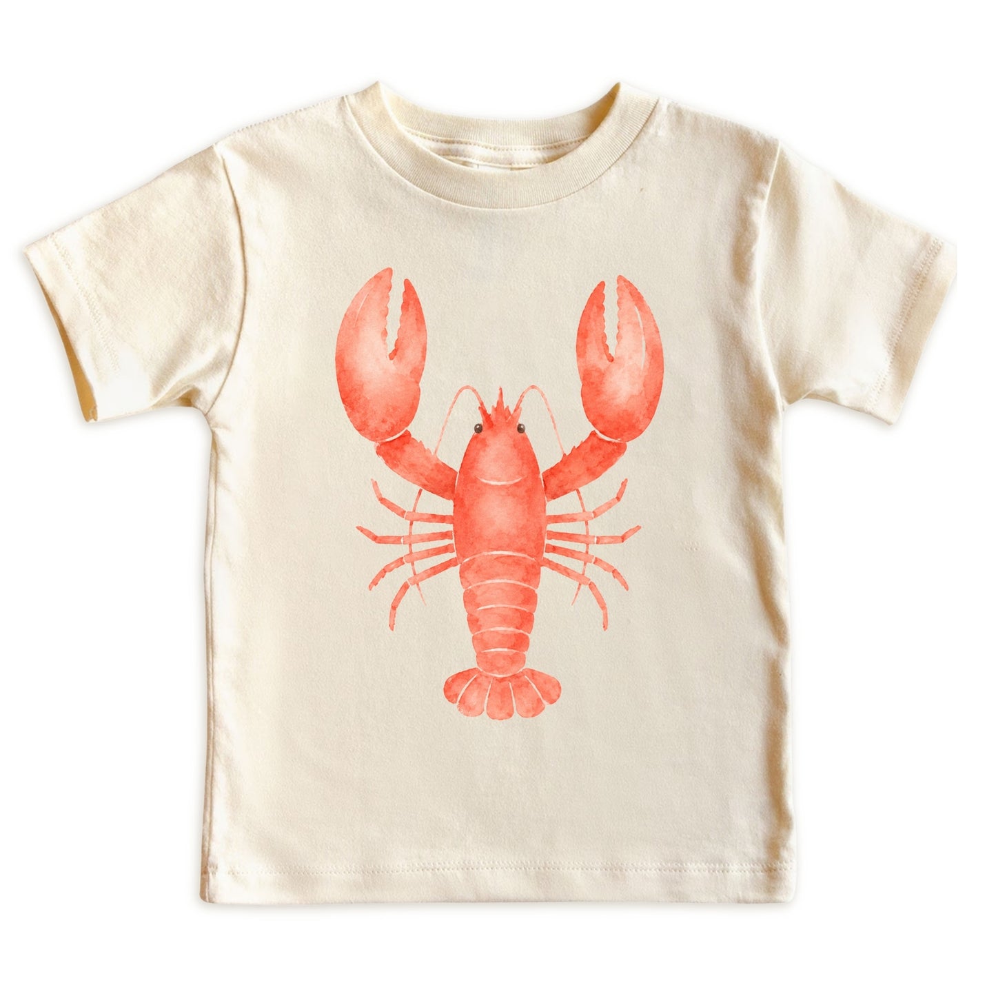 Minimalist Lobster Baby Bodysuit for boys girls