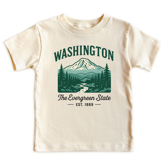 Washington Vacation Kids Tshirt