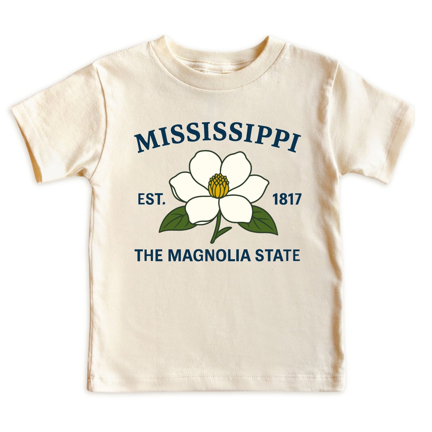 Mississippi Magnolia Flower Kids T-Shirt