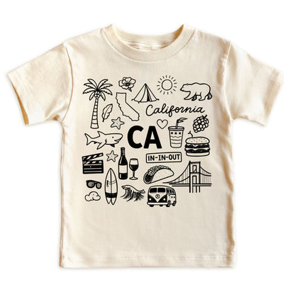 California Icons Kids T-Shirt
