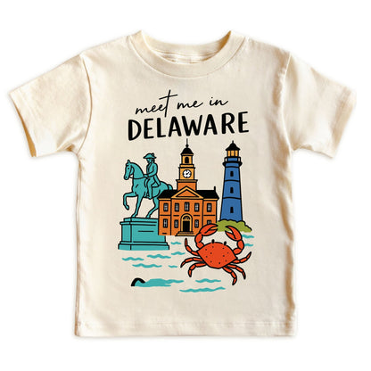 Delaware Baby Onesie® - Kids Vacation T-Shirt