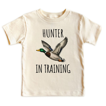 Hunter in Training Mallard Duck Kids T-Shirt