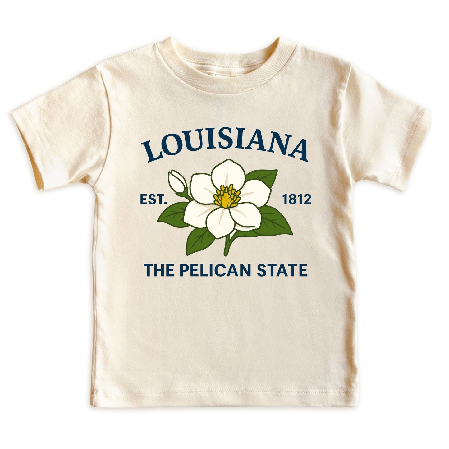 Louisiana Magnolia Flower Kids T-Shirt