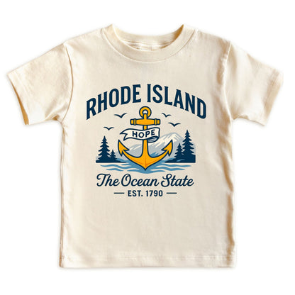 Rhode Island Baby Bodysuit for Baby Boys and Girls