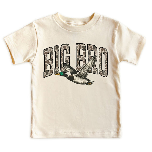 Big Bro Mallard Duck Hunting Kids T-Shirt