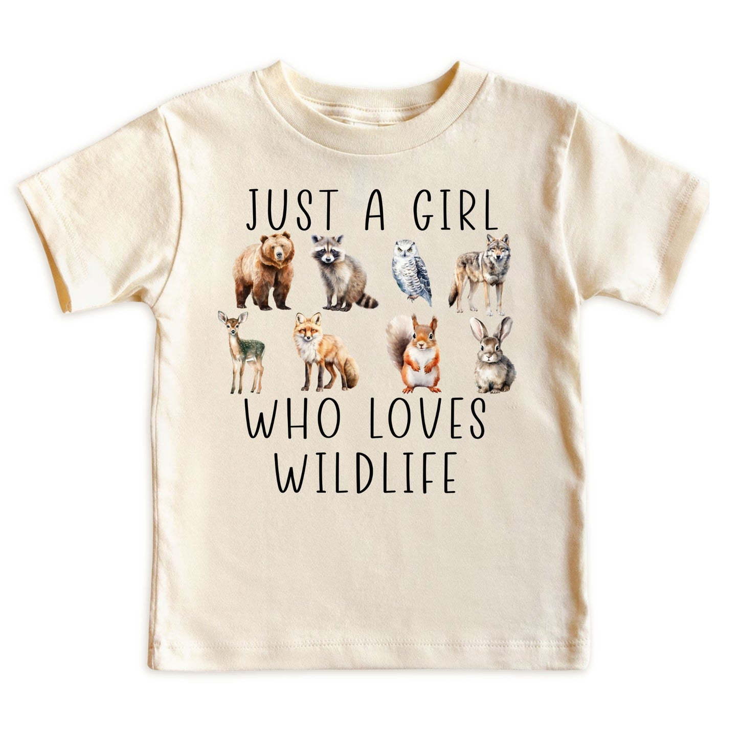 Just A Girl Who Loves Wildlife Shirt