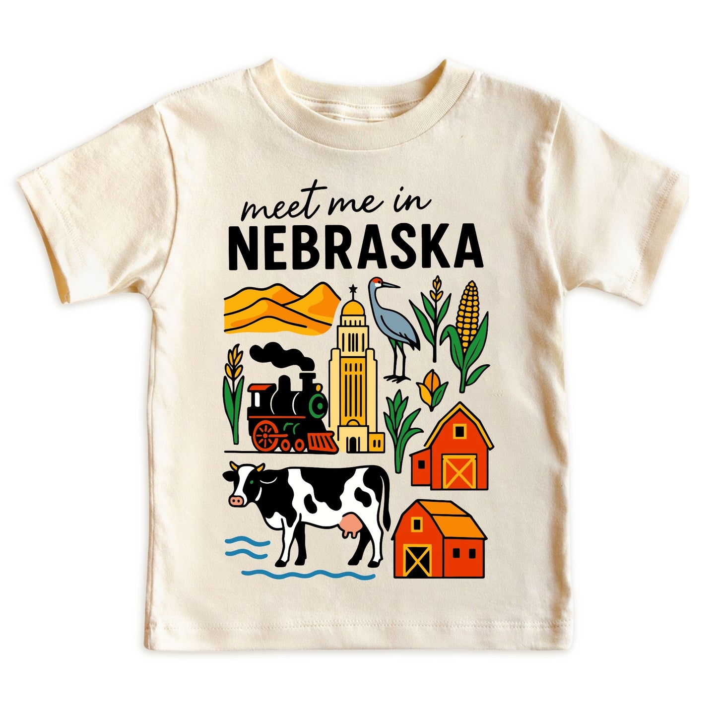 Nebraska Baby Onesie® - Kids Vacation T-Shirt