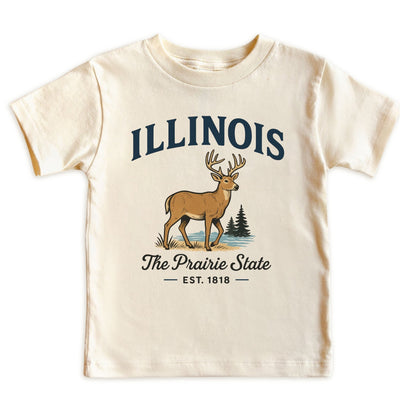 Illinois Baby Bodysuit for Baby Boys Girls, Chicago Newborn Baby Outfit