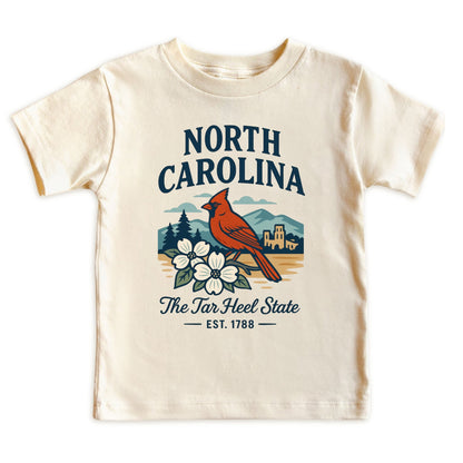 North Carolina Baby Bodysuit for Baby Boys and Girls