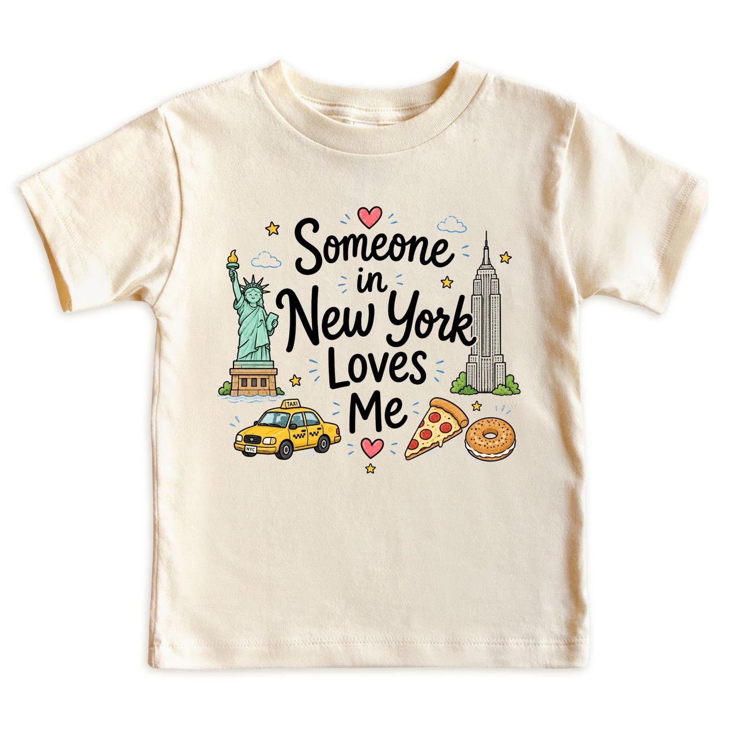 Someone in New York Loves Me Baby Bodysuit