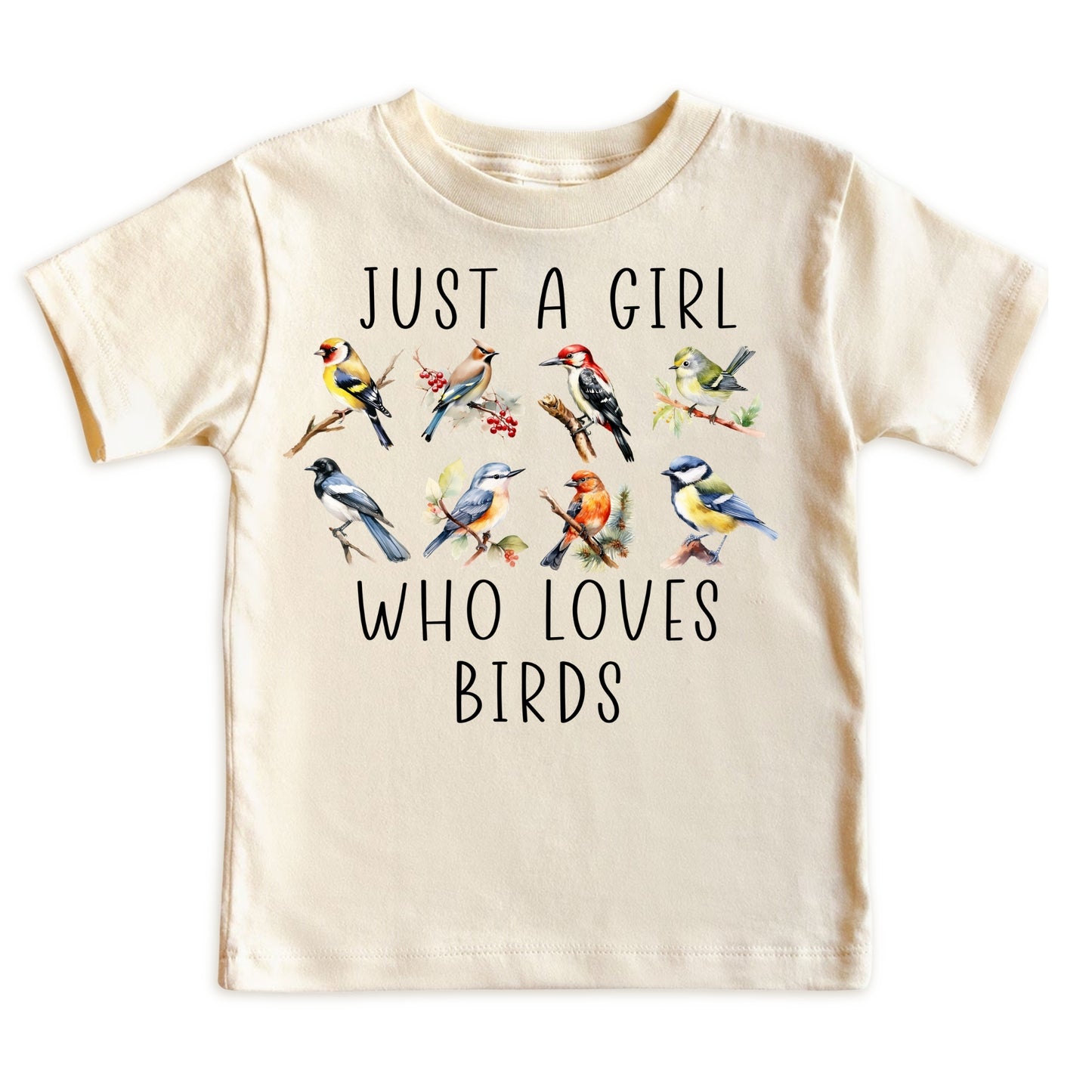 Just A Girl Who Loves Birds Shirt
