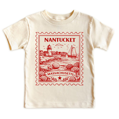Nantucket Massachusetts Baby Vintage Postage Stamp ONESIE®
