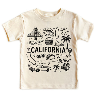 California Icons Baby Onesie ® – California Baby Bodysuit for Boys and Girls
