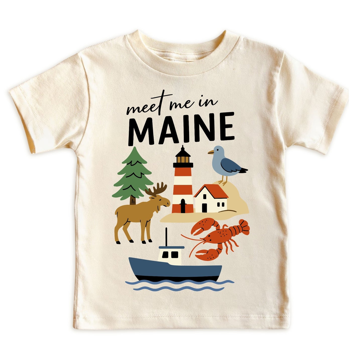 Maine Baby Onesie® - Kids Vacation T-Shirt
