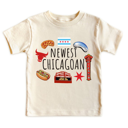Newest Chicagoan ONESIE ®, Baby Bodysuit for Boys Girls, Illinois Newborn Gift