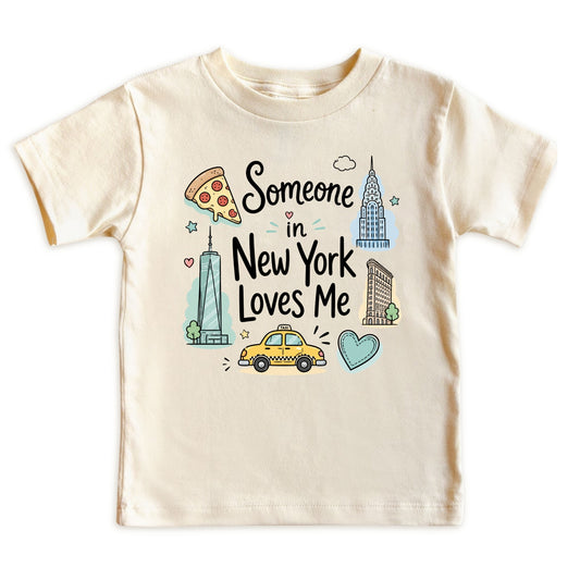 Someone in New York Loves Me kids T-shirt