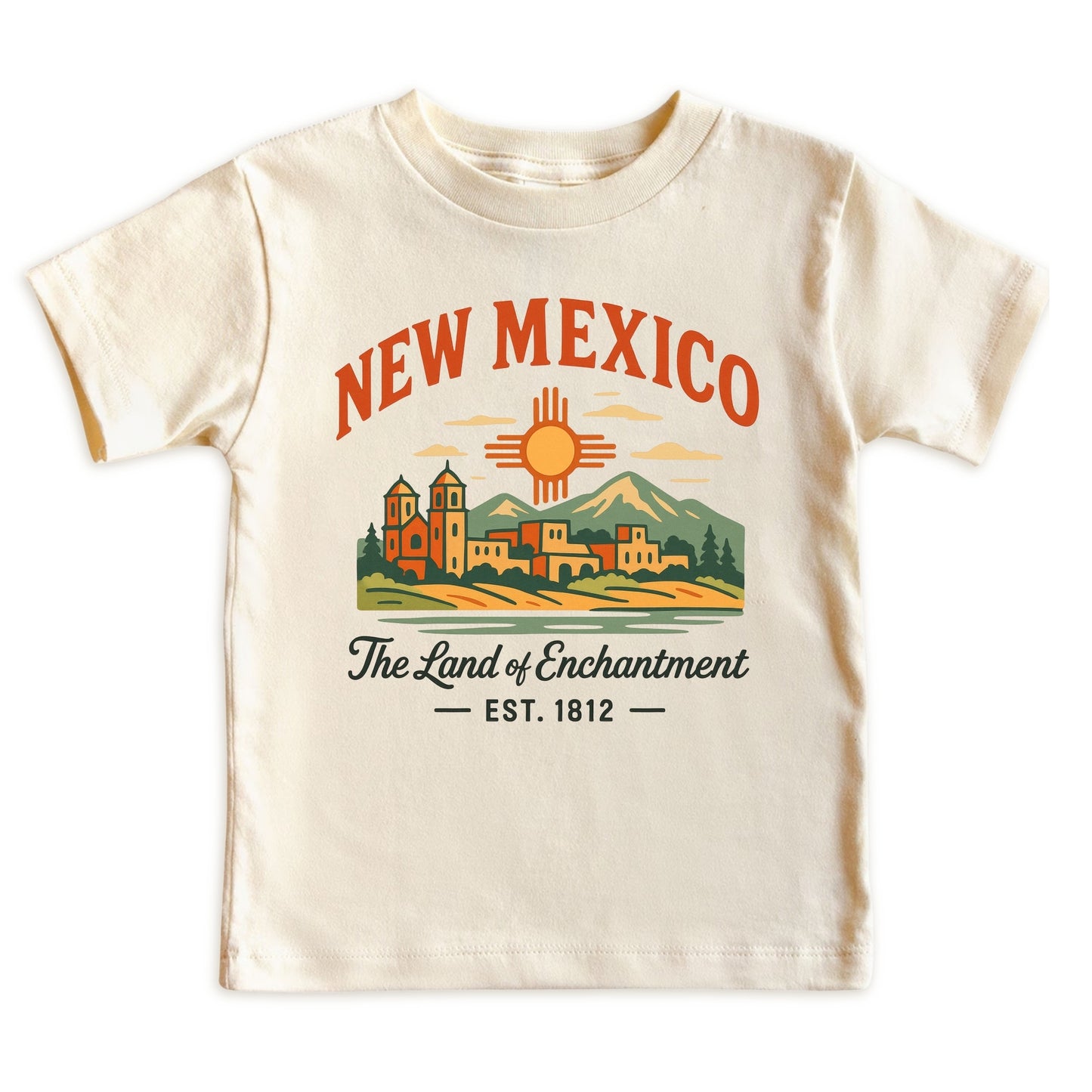 New Mexico Vacation Kids Tshirt, Albuquerque Santa Fe Las Cruces Family Trip Shirt