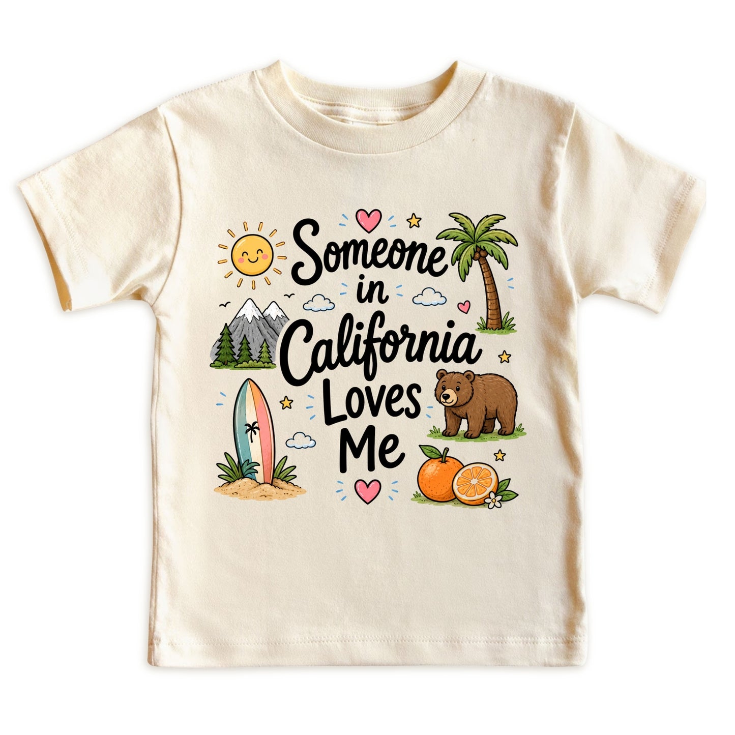 Someone in California Loves Me Baby Bodysuit
