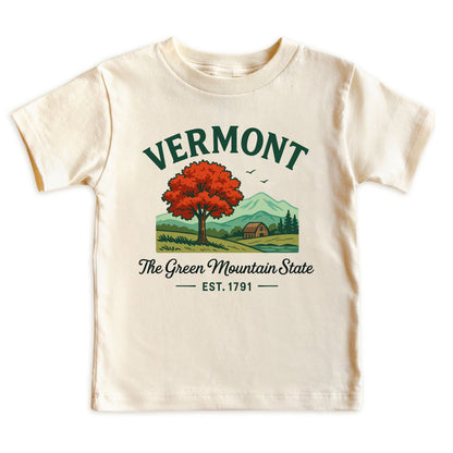Vermont Baby Bodysuit for Baby Boys Girls, Burlington Montpelier Stowe Newborn Baby Hospital Outfit