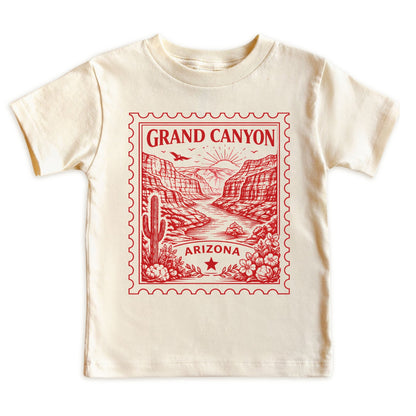 Grand Canyon Arizona Kids Vintage Postage Stamp T-Shirt