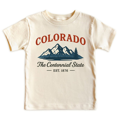 Colorado Vacation Kids Tshirt