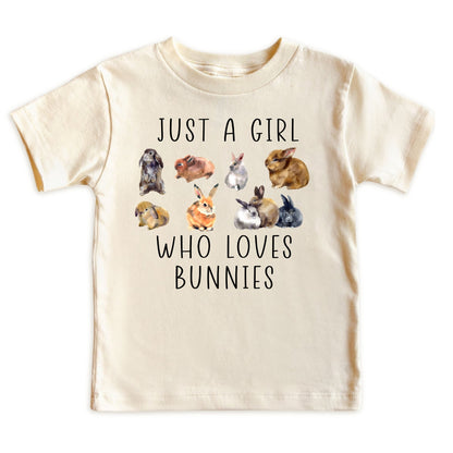 Just A Girl Who Loves Bunnies Shirt