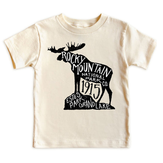 Rocky Mountain National Park Moose Kids' Tee