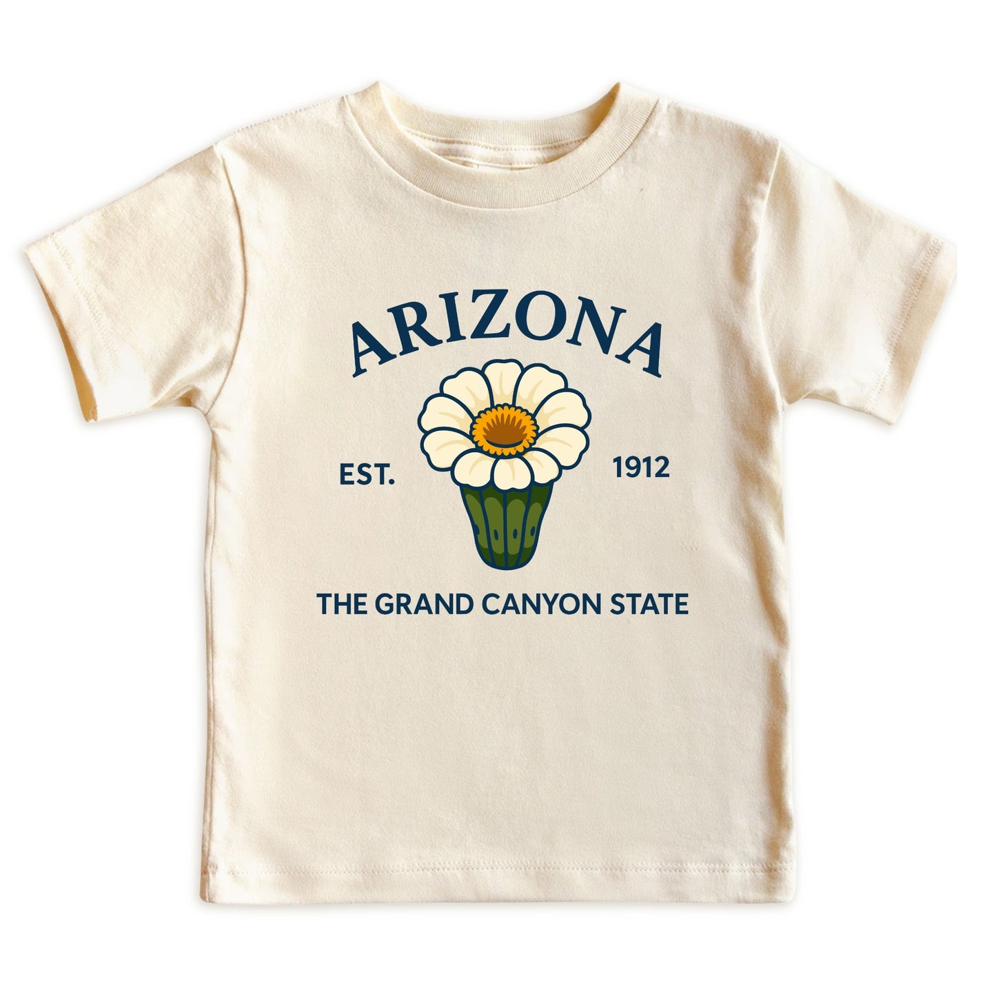 Arizona Saguaro Cactus Blossom Kids T-Shirt
